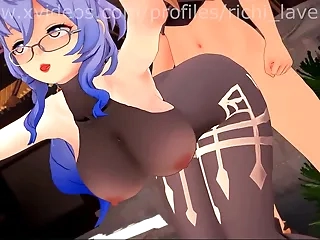 3D babes compilation Genshin Impact, Naruto with an increment of here UNCENSORED