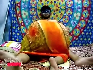 Indian has the biggest arse and shows within reach while sucking my cock